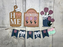 Load image into Gallery viewer, Flowers Interchangable Kit for benches