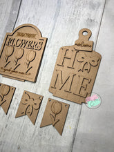 Load image into Gallery viewer, Flowers Interchangable Kit for benches