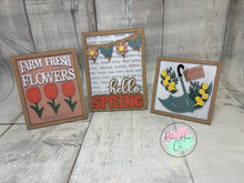 Load image into Gallery viewer, Spring sign Trio