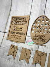 Load image into Gallery viewer, Easter bunny crossing Interchangable Kit for benches