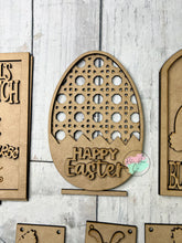 Load image into Gallery viewer, Easter bunny crossing Interchangable Kit for benches