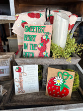 Load image into Gallery viewer, Strawberry sign Trio