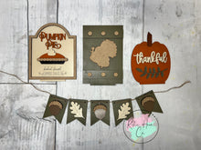 Load image into Gallery viewer, Fall Thanksgiving Interchangable Kit for benches