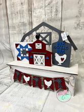 Load image into Gallery viewer, Farmhouse Barn Interchangable Kit for benches