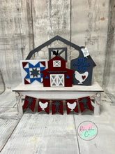 Load image into Gallery viewer, Farmhouse Barn Interchangable Kit for benches