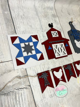 Load image into Gallery viewer, Farmhouse Barn Interchangable Kit for benches