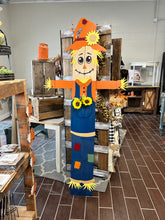 Load image into Gallery viewer, Fall scarecrow porch sign kits