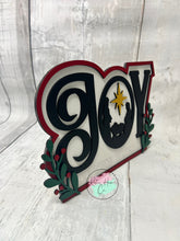Load image into Gallery viewer, Christmas Joy Nativity craft sign kit