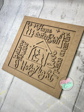 Load image into Gallery viewer, Christmas Nativity Word Art sign kit