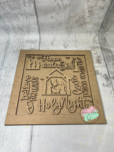 Load image into Gallery viewer, Christmas Nativity Word Art sign kit