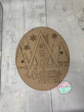 Load image into Gallery viewer, Welcome winter doorhanger diy Kit