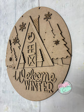 Load image into Gallery viewer, Welcome winter doorhanger diy Kit