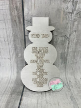 Load image into Gallery viewer, Snowman shaker