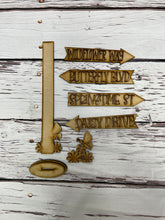 Load image into Gallery viewer, Spring Butterfly street sign Kit