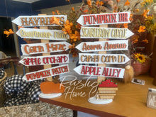 Load image into Gallery viewer, Fall street signs Kit