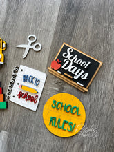 Load image into Gallery viewer, Back to School tier tray kit