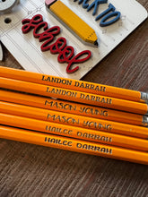 Load image into Gallery viewer, Laser engraved pencils
