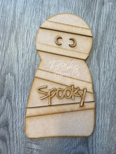 Load image into Gallery viewer, Halloween mummy cutouts