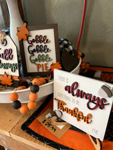 Load image into Gallery viewer, Gobble gobble thanksgiving tier tray kit