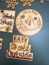 Load image into Gallery viewer, Baby it’s cold outside Tier Tray Kit