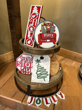 Load image into Gallery viewer, HO HO HO tier tray kit
