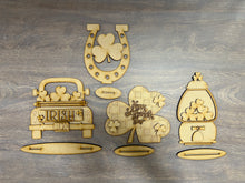 Load image into Gallery viewer, St. Patrick’s Day Shelf Sitter Trio