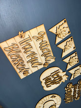 Load image into Gallery viewer, Grateful thankful blessed tier tray kit