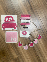 Load image into Gallery viewer, Love is in the Air Valentines Day Tier Tray Kit