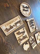 Load image into Gallery viewer, Gobble gobble thanksgiving tier tray kit