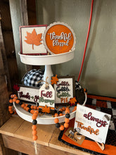 Load image into Gallery viewer, Gobble gobble thanksgiving tier tray kit