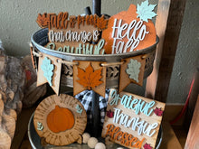 Load image into Gallery viewer, Grateful thankful blessed tier tray kit