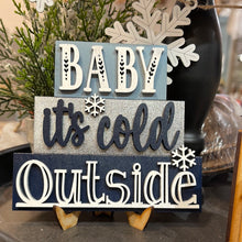 Load image into Gallery viewer, Baby it’s cold outside Tier Tray Kit