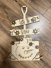 Load image into Gallery viewer, Snowman Shovel Door-hanger