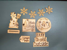 Load image into Gallery viewer, Baby it’s cold outside Tier Tray Kit