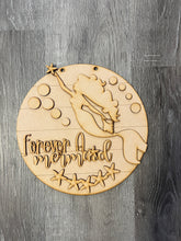 Load image into Gallery viewer, Mermaid craft kit, Sign, round, Doorhanger