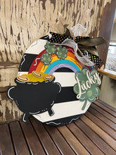 Load image into Gallery viewer, 16” Lucky St. Patrick’s Day Round