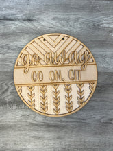 Load image into Gallery viewer, 16” Go Away, go on git, Welcome Round Doorhanger