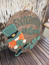Load image into Gallery viewer, 16” Shenanigans Welcome St. Patrick’s Day Round
