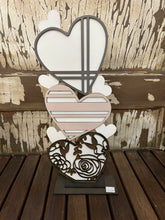 Load image into Gallery viewer, Stacked hearts Valentine
