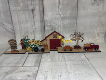 Load image into Gallery viewer, Fall scene standing Tier Tray diy Kit
