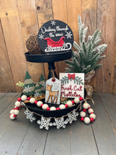 Load image into Gallery viewer, Mistletoe Christmas Tier Tray Kit
