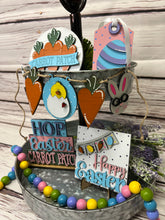 Load image into Gallery viewer, Easter carrot patch Bunny Tier Tray Kit
