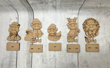 Load image into Gallery viewer, Christmas ducks standing Tier Tray diy Kit
