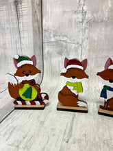 Load image into Gallery viewer, Christmas fox shelf sitter diy kit
