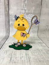Load image into Gallery viewer, Spring duck shelf sitter craft sign diy kit

