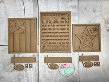 Load image into Gallery viewer, 4th of July sign Trio
