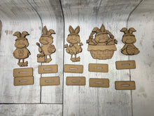 Load image into Gallery viewer, Easter ducks standing Tier Tray diy Kit
