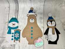 Load image into Gallery viewer, Interchangable Trio window stand shelf sitter diy kit
