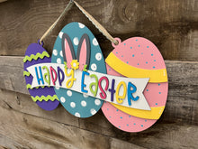 Load image into Gallery viewer, Easter Egg Welcome doorhanger
