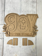 Load image into Gallery viewer, Christmas Joy Nativity craft sign kit
